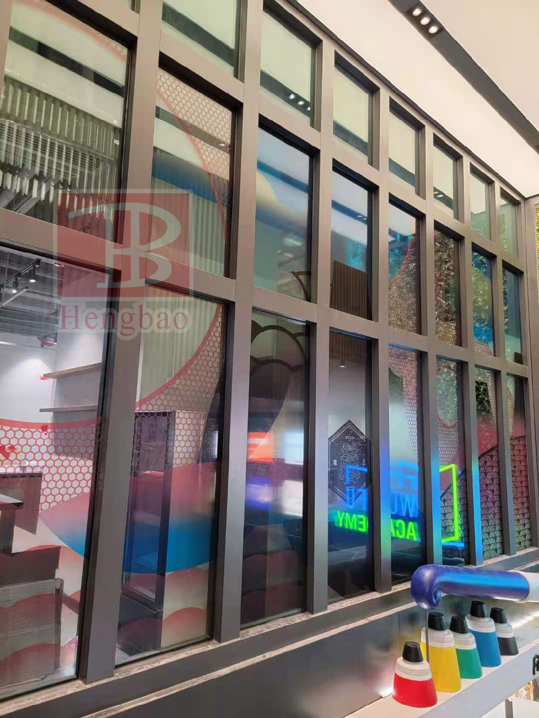 نوافذ زجاجية مصنفة النار