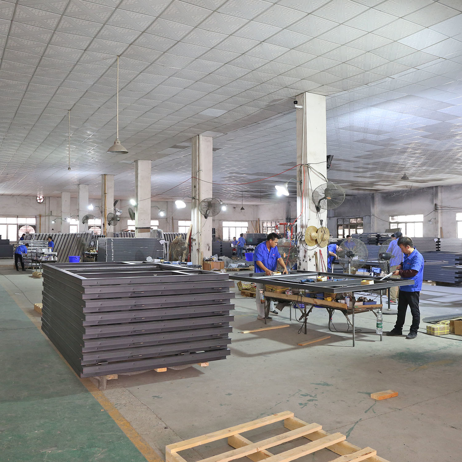 1.0h 26mm BS En/As1530.4 Fpos باب زجاجي مقاوم للحريق